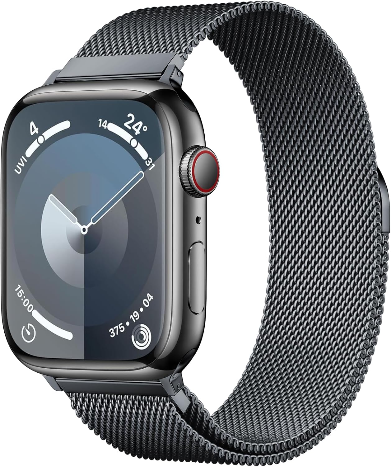 Original Stainless Steel Milanese Loop Compatible with Apple Watch Band 38mm 40mm 41mm 42mm... image