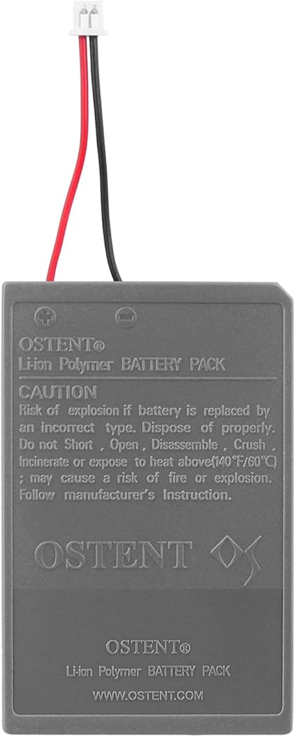 OSTENT 1000mAh 3.65V 3.7Wh Rechargeable Li-ion Battery Pack Replacement for Sony PS4...