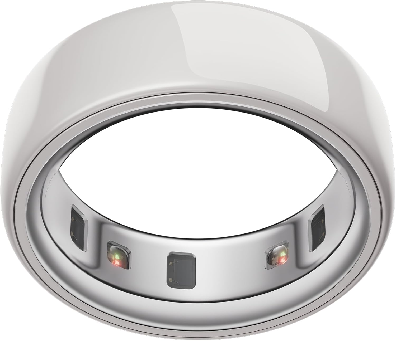 Oura Ring 4 - Ceramic Cloud - Size 14 - Sleep, Activity, Women’s Health, AI Advisor, Up to...