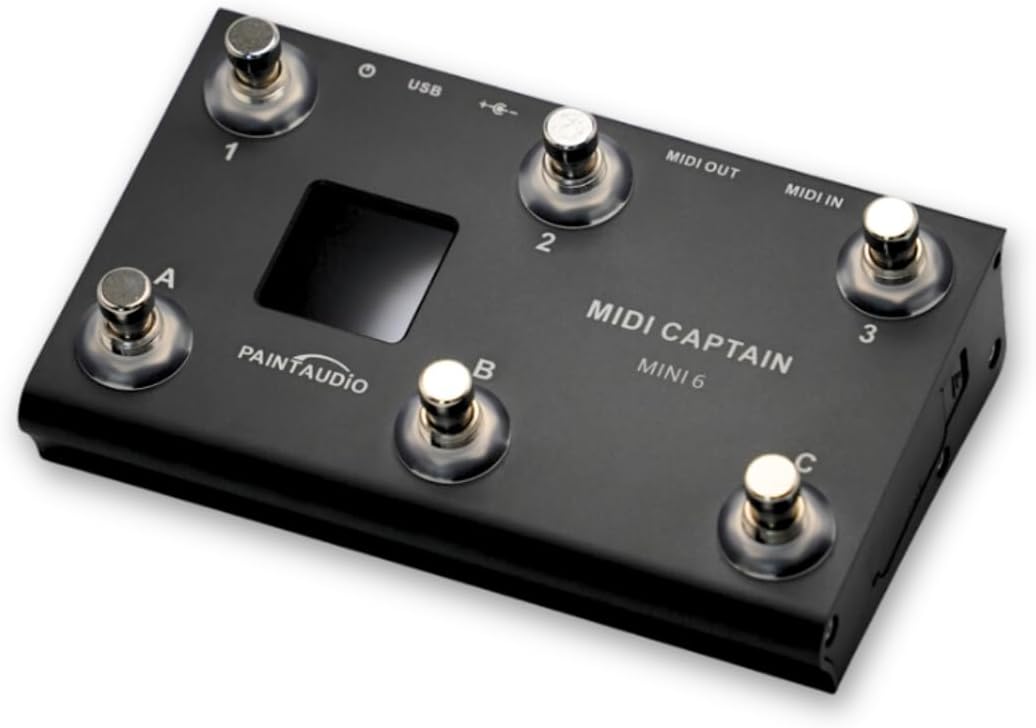 Paint Audio MIDI Captain MINI 6 Foot Controller Multi-Effects Keyboards Synthesizer USB-MIDI...