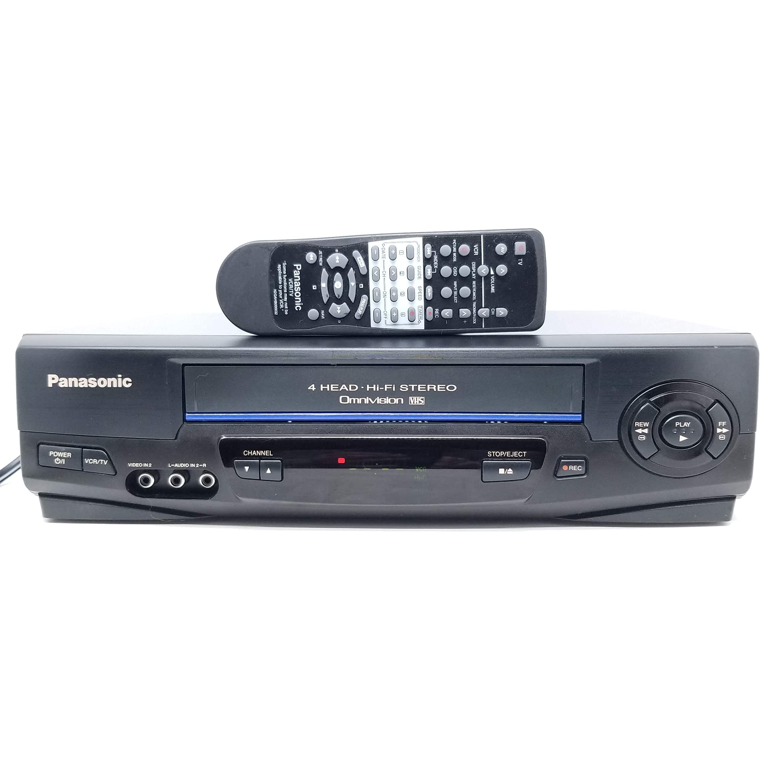 Panasonic PV-V4624S 4-Head Hi-Fi VCR, Silver image