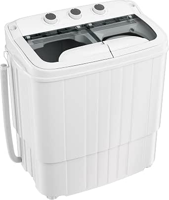 Pataku Portable Washing Machine, 17.6 Lbs Compact Mini Washer and Dryer Combo,Twin Tub...