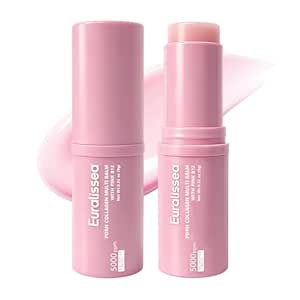 PDRN Eye Balm Stick 2 Pack, Collagen Multi Balm with Pink B12, Hydrating Under Eye Care for...