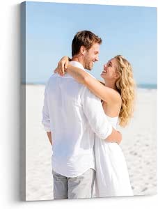 Personalized Custom Canvas Prints: Photo On Canvas (Framed Canvas, 11x14) Transform Your...