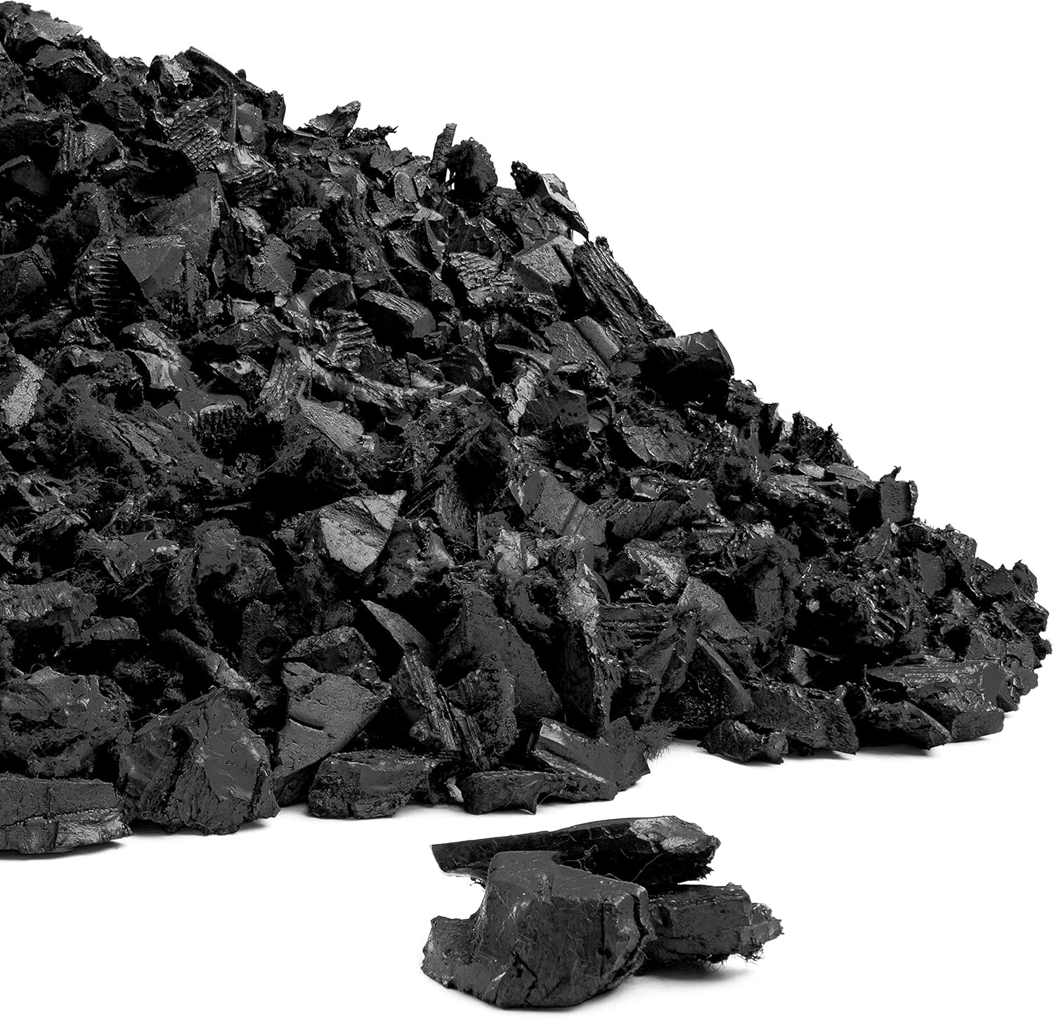 Playsafer Rubber Mulch Nuggets Protective Flooring for Playgrounds, Swing-Sets, Play Areas...