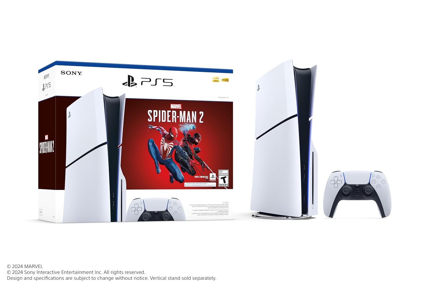 PlayStation 5 Slim Console - Marvel’s Spider-Man 2 Bundle