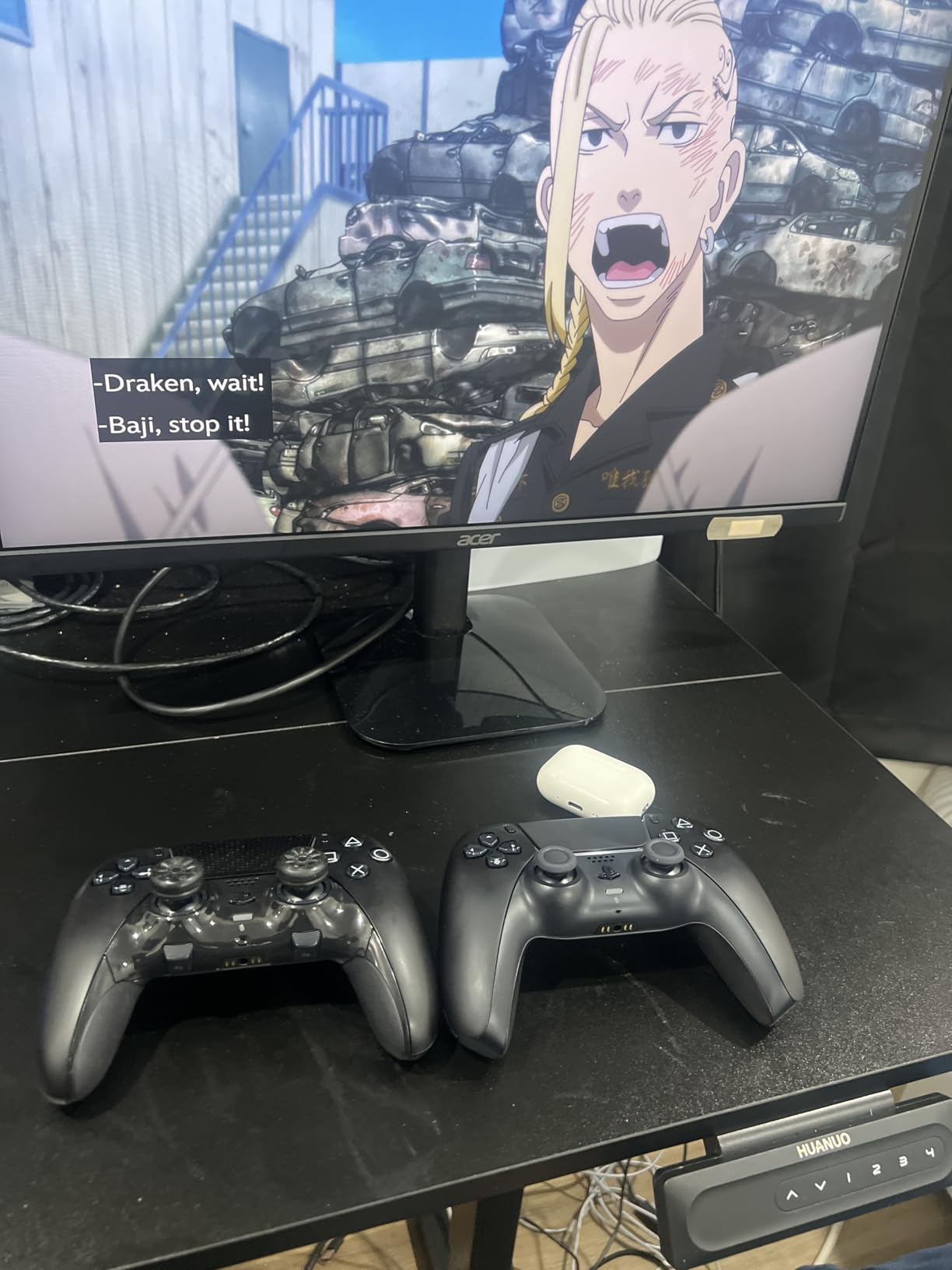 PlayStation DualSense® Wireless Controller – Midnight Black + USB Cable for PC