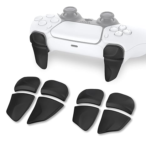 PlayVital Blade 2 Pairs Shoulder Buttons Extension Triggers for ps5 Controller, Game...