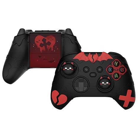 PlayVital Gothic Imp Series Cute Silicone Skin for Xbox Series X & S Controller, Anti-Slip...