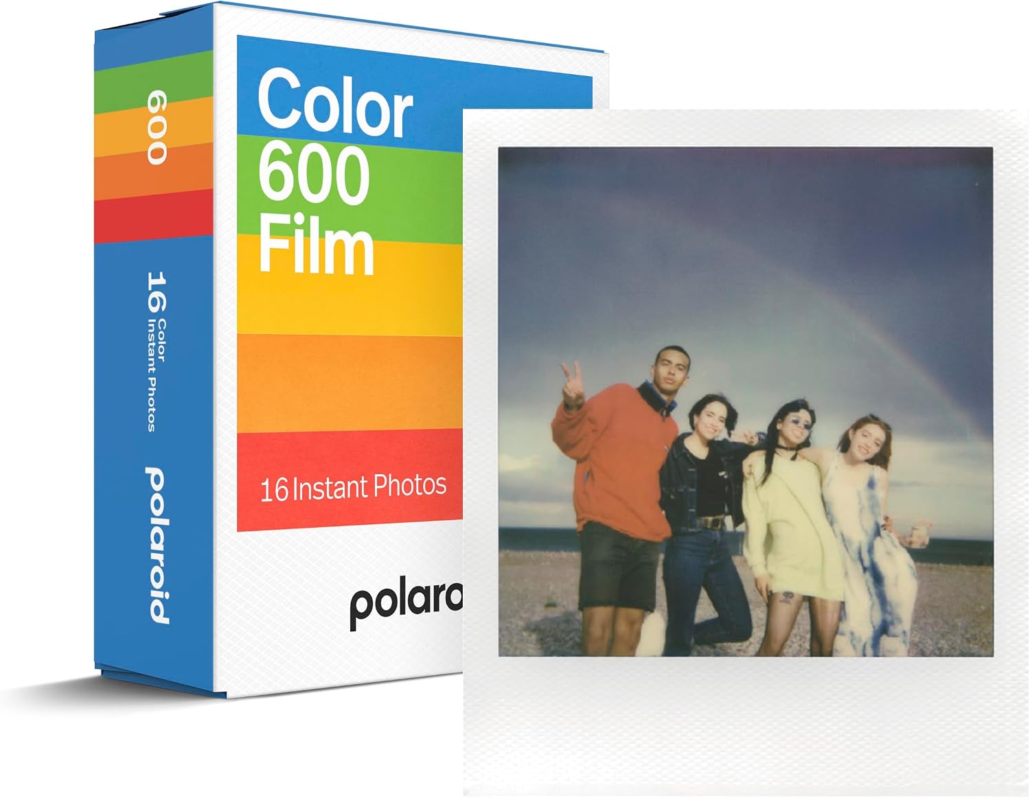 Polaroid Color Film for 600 Double Pack, 16 Photos (6012) - Packaging May Vary
