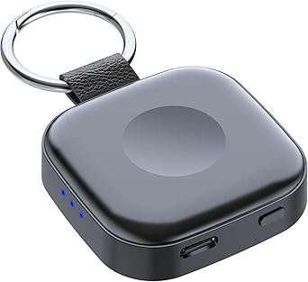 Portable Wireless Charger for Apple Watch Magnetic iwatch Charger 1200mah Power Bank Camping... image