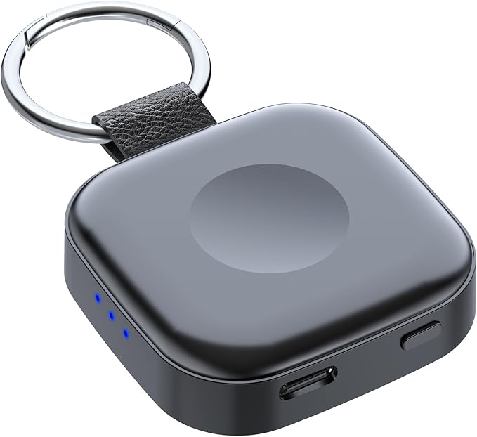 Portable Wireless Charger for Apple Watch Magnetic iwatch Charger 1200mah Power Bank Camping...