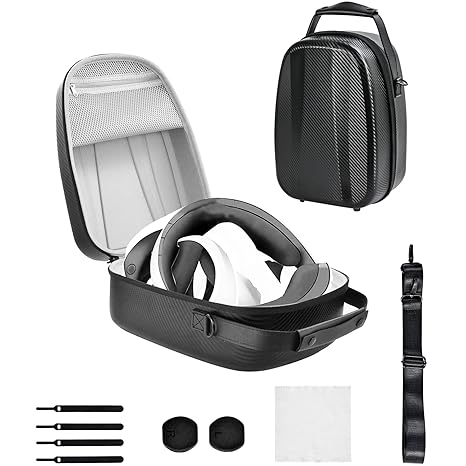 ProCase Hard Carrying Case for PSVR2, Portable Travel Storage Bag for PS VR2 Gaming Headset...