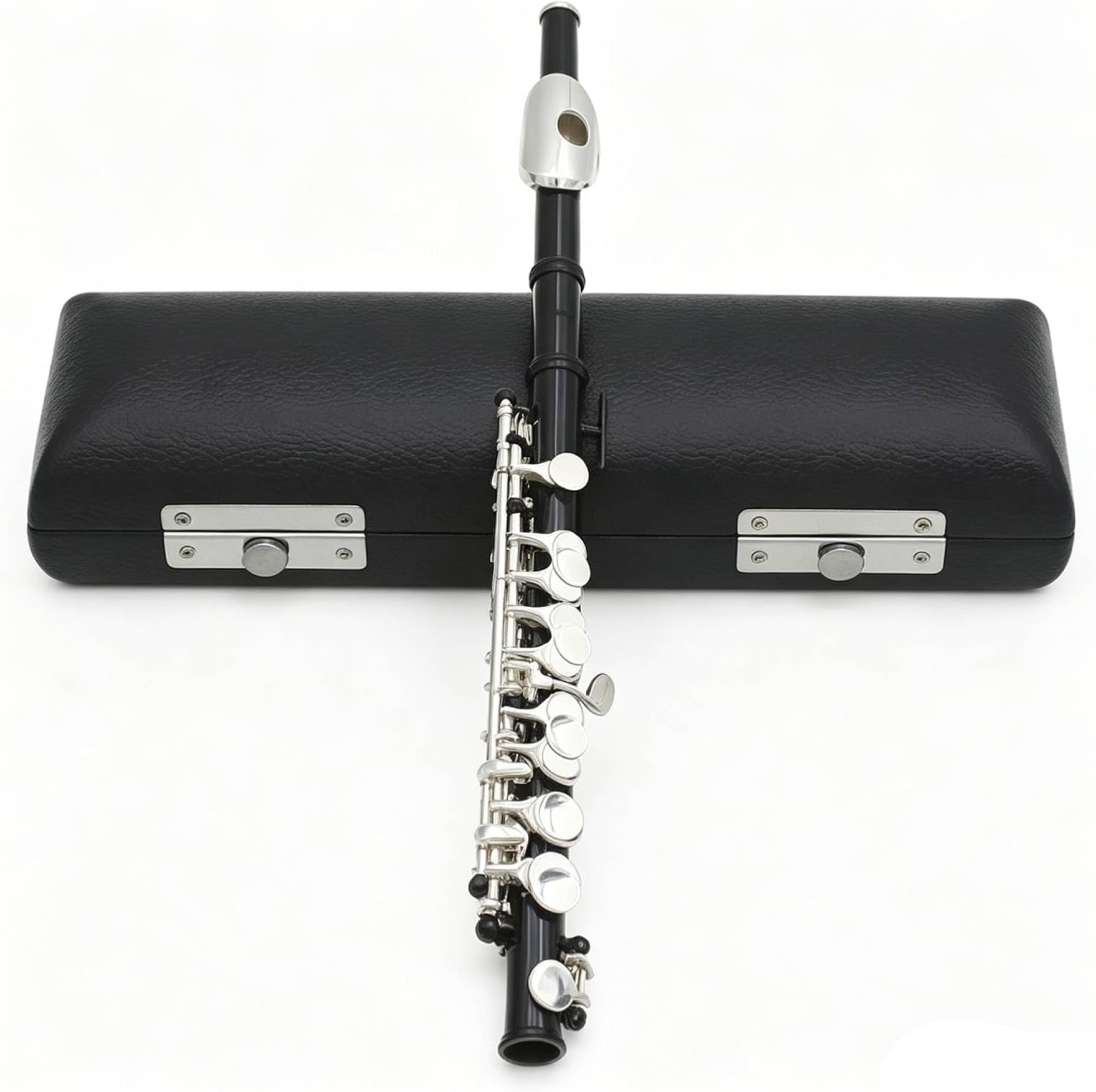 Professional Piccolo C Key, Piccolo Instrument with Screw Driver, Cloth, Bar for Beginners...