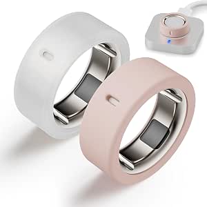 Protector Compatible for Oura Ring 4/Gen 4 Ceramic/Gen 3 Cover,Silicone Anti-Scratch Elastic...
