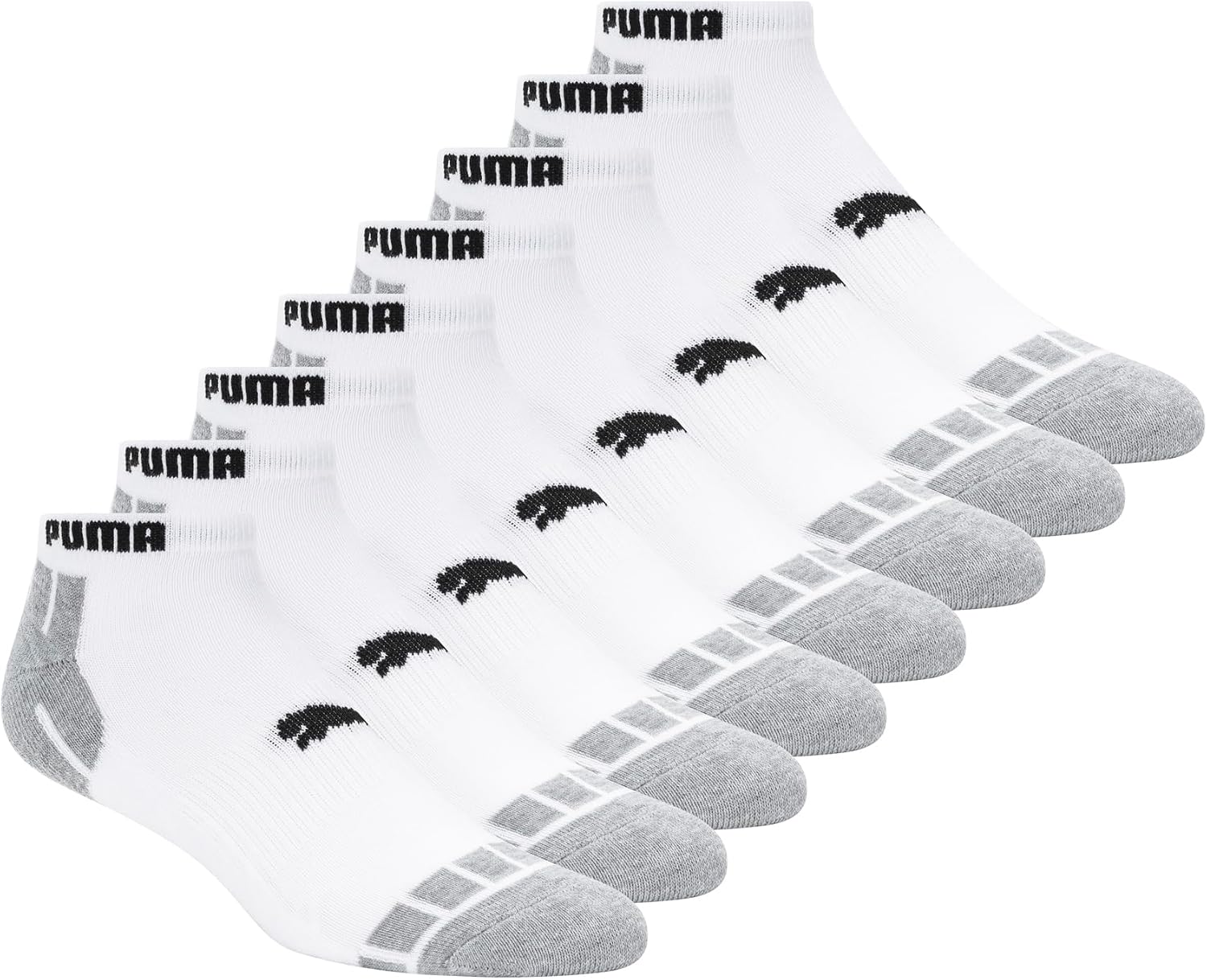 PUMA mens Low Cut Socks (8-pack)