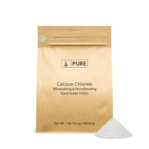 Pure Original Ingredients Calcium Chloride (1 lb) Food Safe, For Wine Making, Home Brew, &...