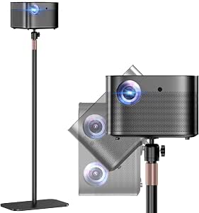 PUTORSEN Universal Projector Stand, Height Adjustable Floor Stand | 360° Rotating Ball...