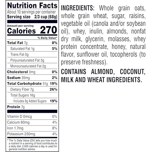 Quaker Simply Granola Honey & Raisin, 24.1 Oz (Pack of 2) image