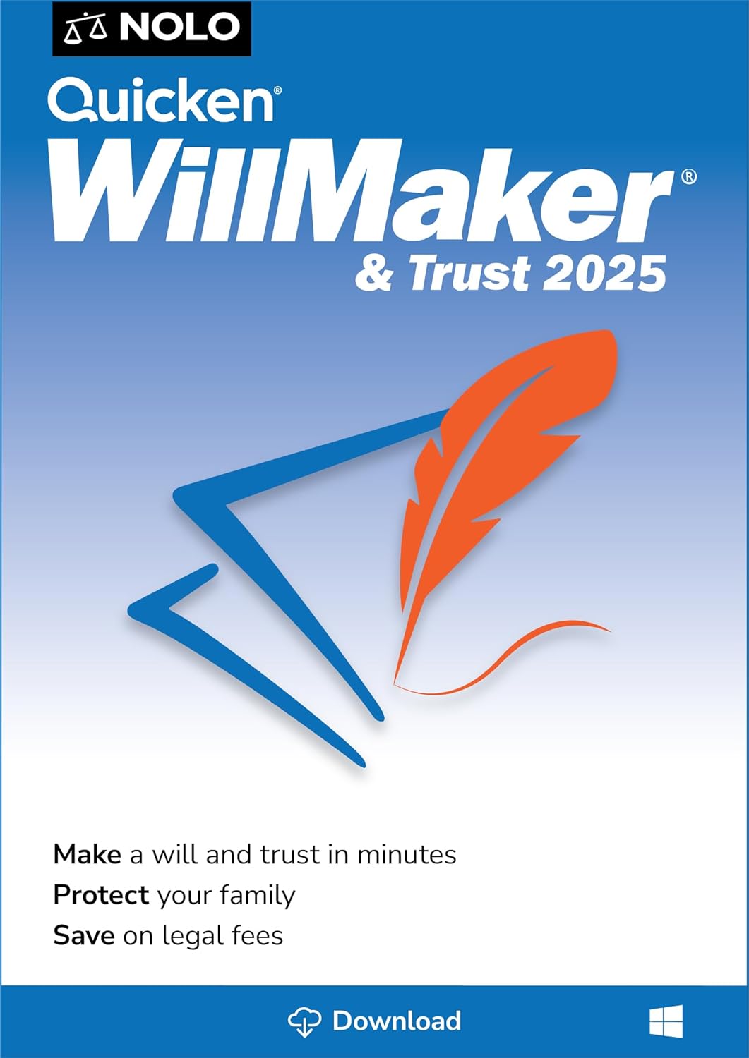 Quicken WillMaker & Trust 2025 - Windows - Estate Planning Software Includes Will, Living...