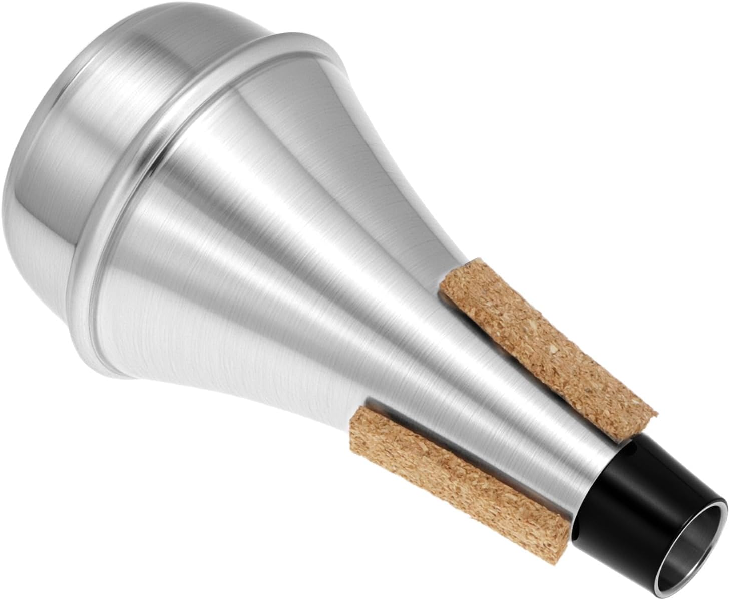 QWORK Trumpet Mute, Aluminum Lightweight Practice Trumpet Mute for Jazz,Classic, Mini...