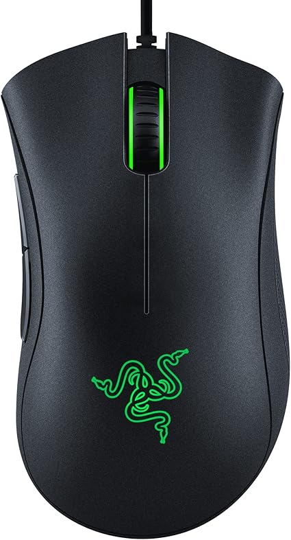Razer DeathAdder Essential Gaming Mouse: 6400 DPI Optical Sensor - 5 Programmable Buttons...