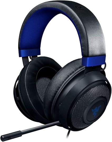 Razer Kraken Gaming Headset: Lightweight Aluminum Frame - Retractable Noise Isolating...