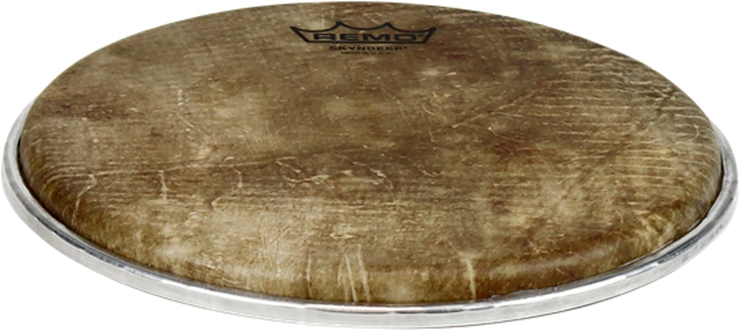 Remo DA4387SD-001 8.75-Inch DX Series Skyndeep Crimp Doumbek Head, Fish Skin Graphic