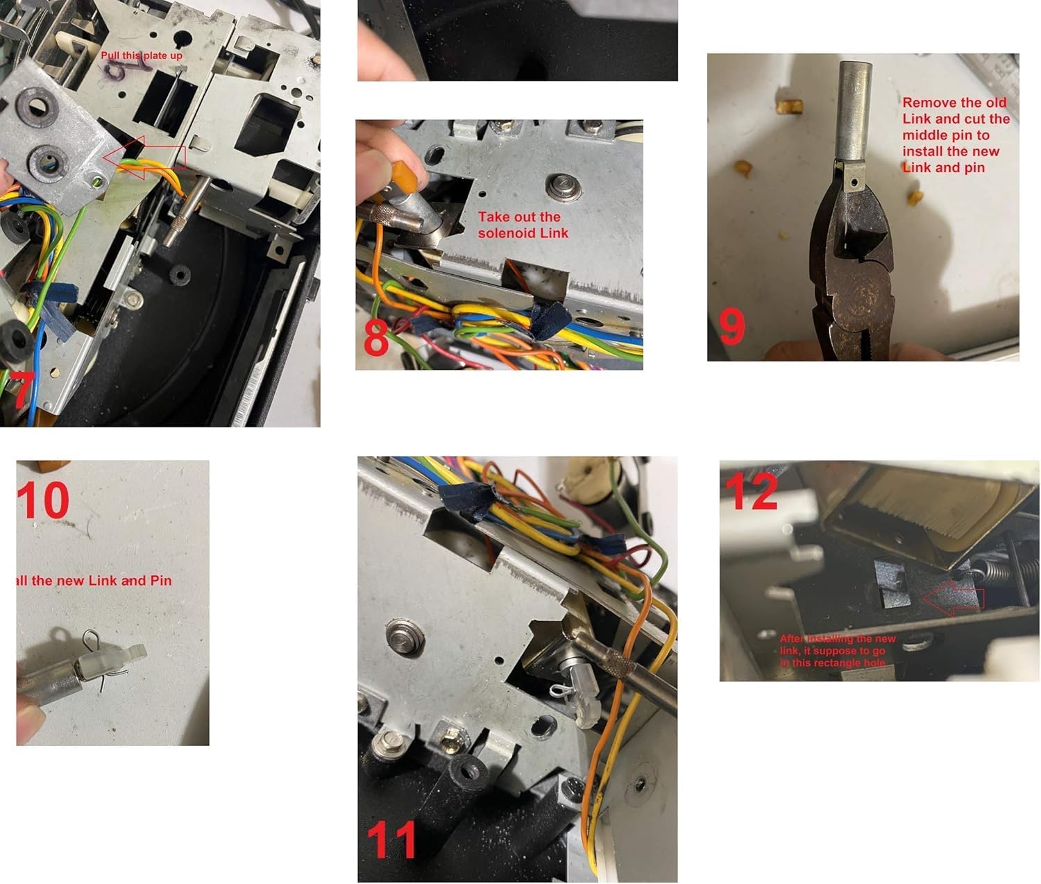 Repair Kit for Kodak Carousel Slide Projector with manual focus - Does not advance