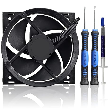 Replacement Internal Cooling Fan for Xbox One (with Opening Tool and Heatsink Paste)