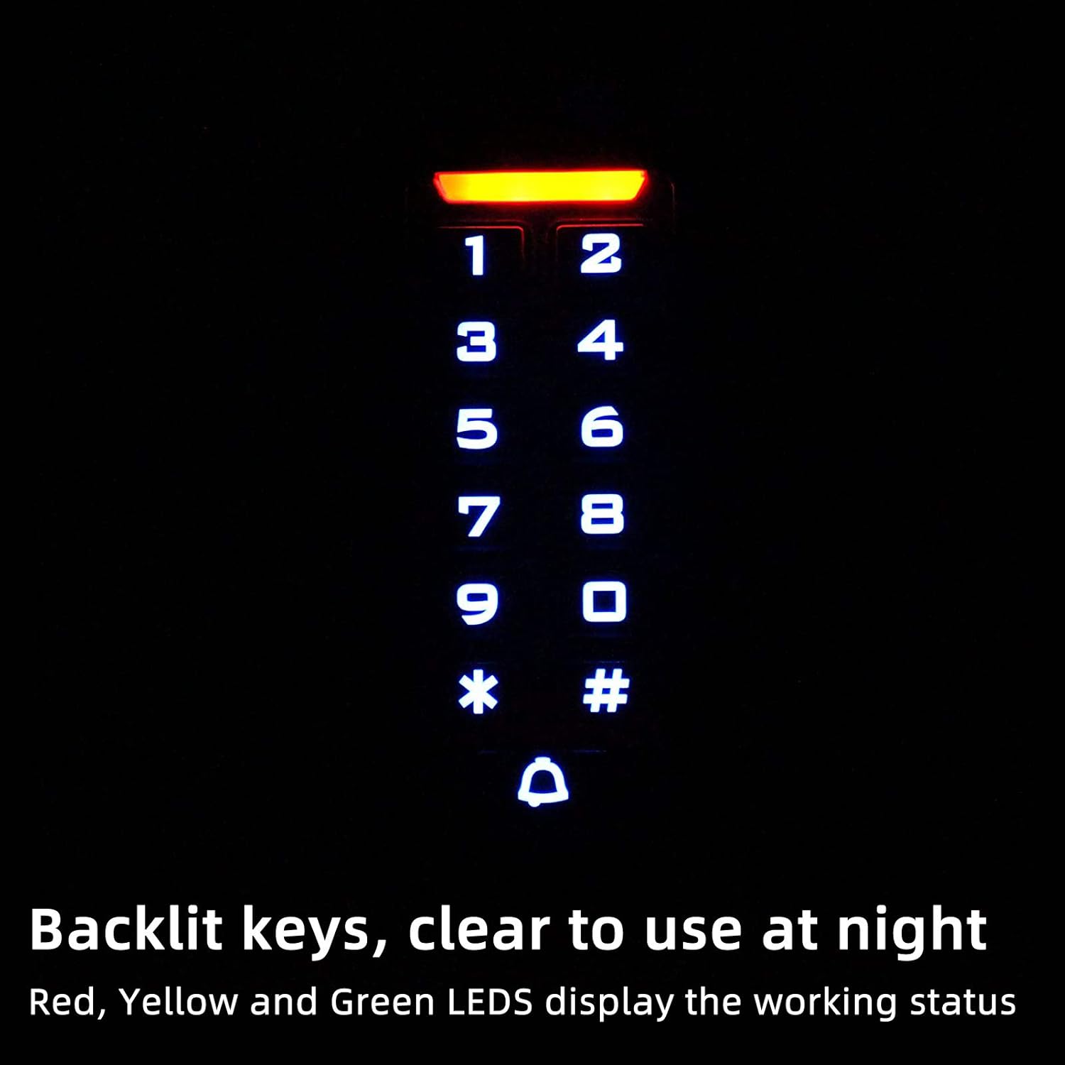 Retekess T-AC03 Security Access Control Keypad,RFID Keypad,Door Access Control,Stand-Alone...