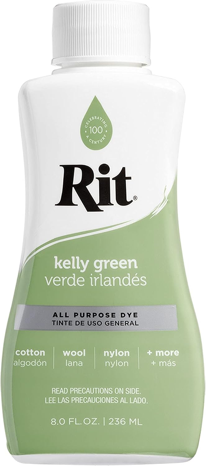 Rit All-Purpose Liquid Dye, Kelly Green 8 Fl Oz