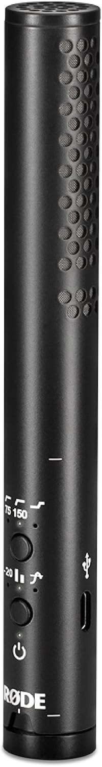 Rode VideoMic NTG Camera-mount Shotgun Microphone,Black
