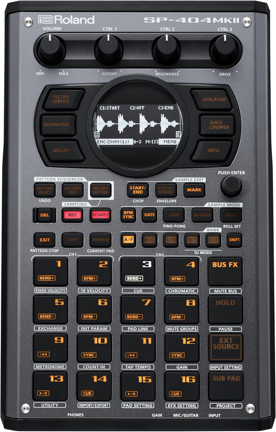 Roland SP-404MKII Creative Sampler and Effector | The Legendary SP-404 Beat Maker with Some...