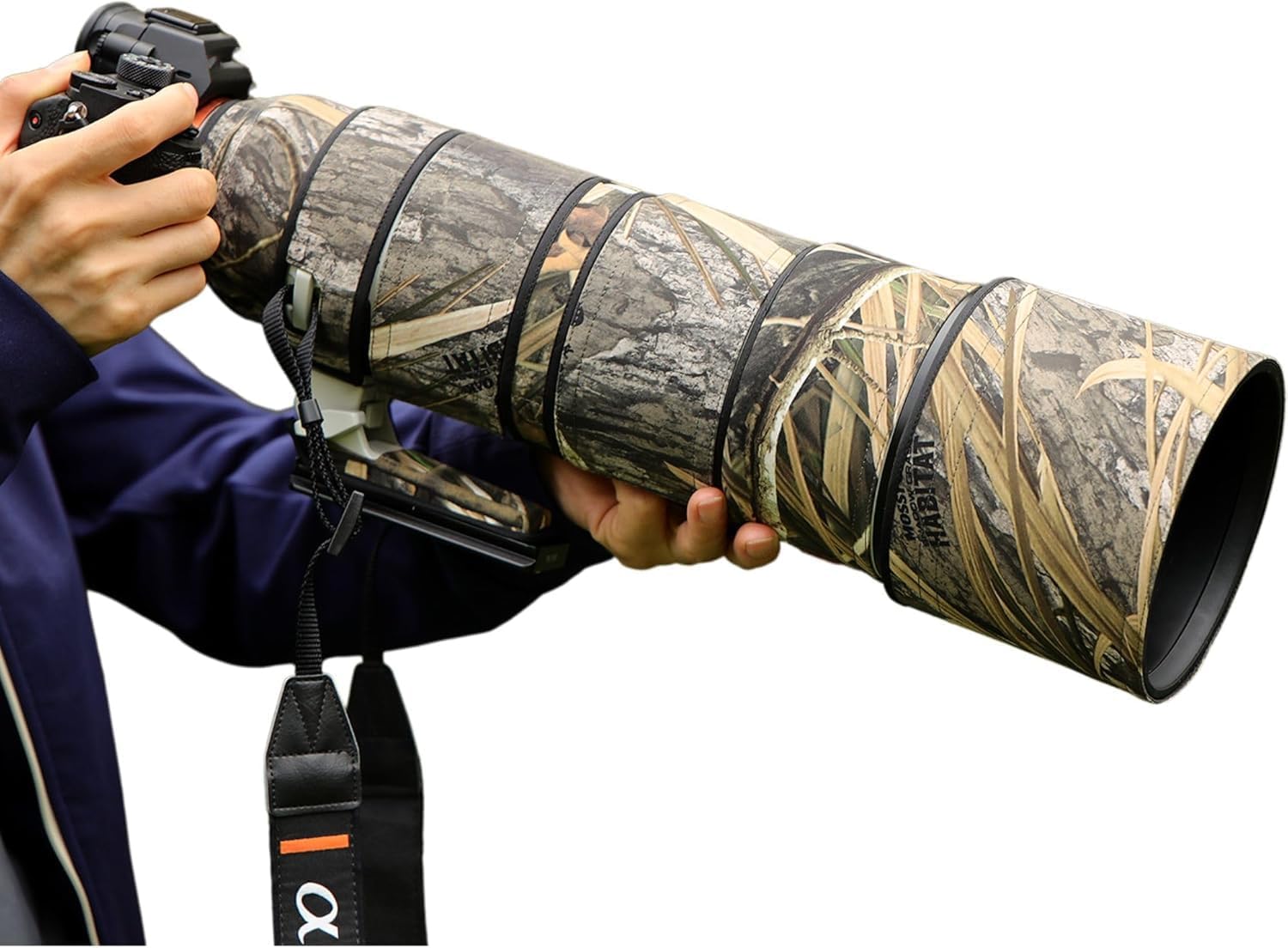 ROLANPRO Camoflage Lens Cover for Sony FE 200-600mm F5.6-6.3 G OSS Cover Lens Protective...