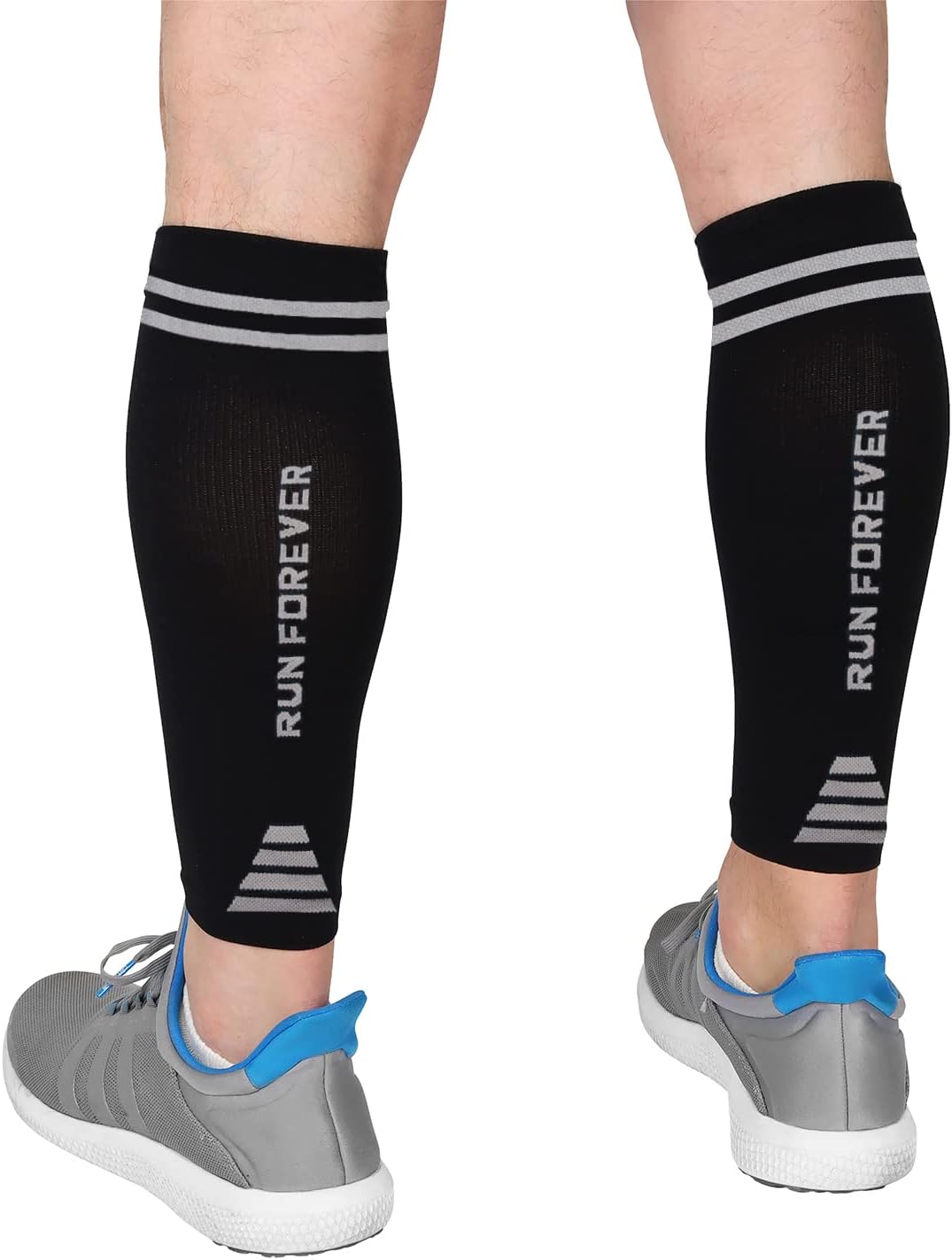 Run Forever Calf Compression Sleeves for Men and Women - Leg Compression Sleeve - Footless...