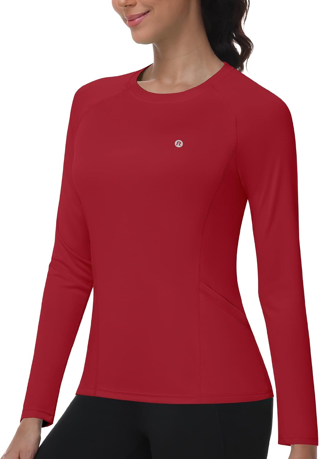 Runhit Women's UPF 50+ Sun Shirts with Pockets Long Sleeve UV Protection Swim Rash Guard...