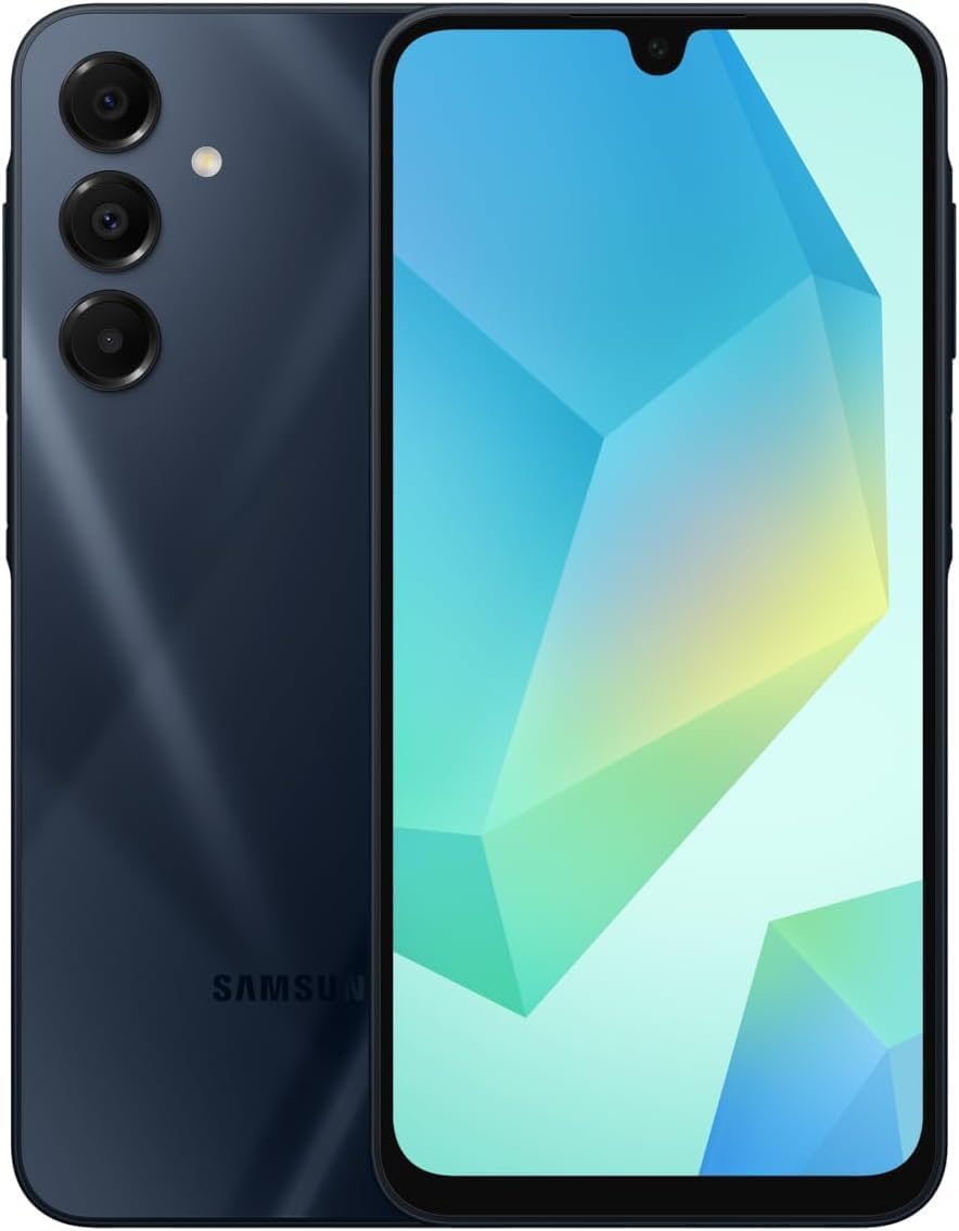 Samsung Galaxy A16 5G, 128GB + 4GB RAM, Blue - Locked to Cricket (Renewed)