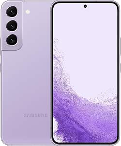 Samsung Galaxy S22 5G, US Version, 128GB, Bora Purple - Unlocked (Renewed) image