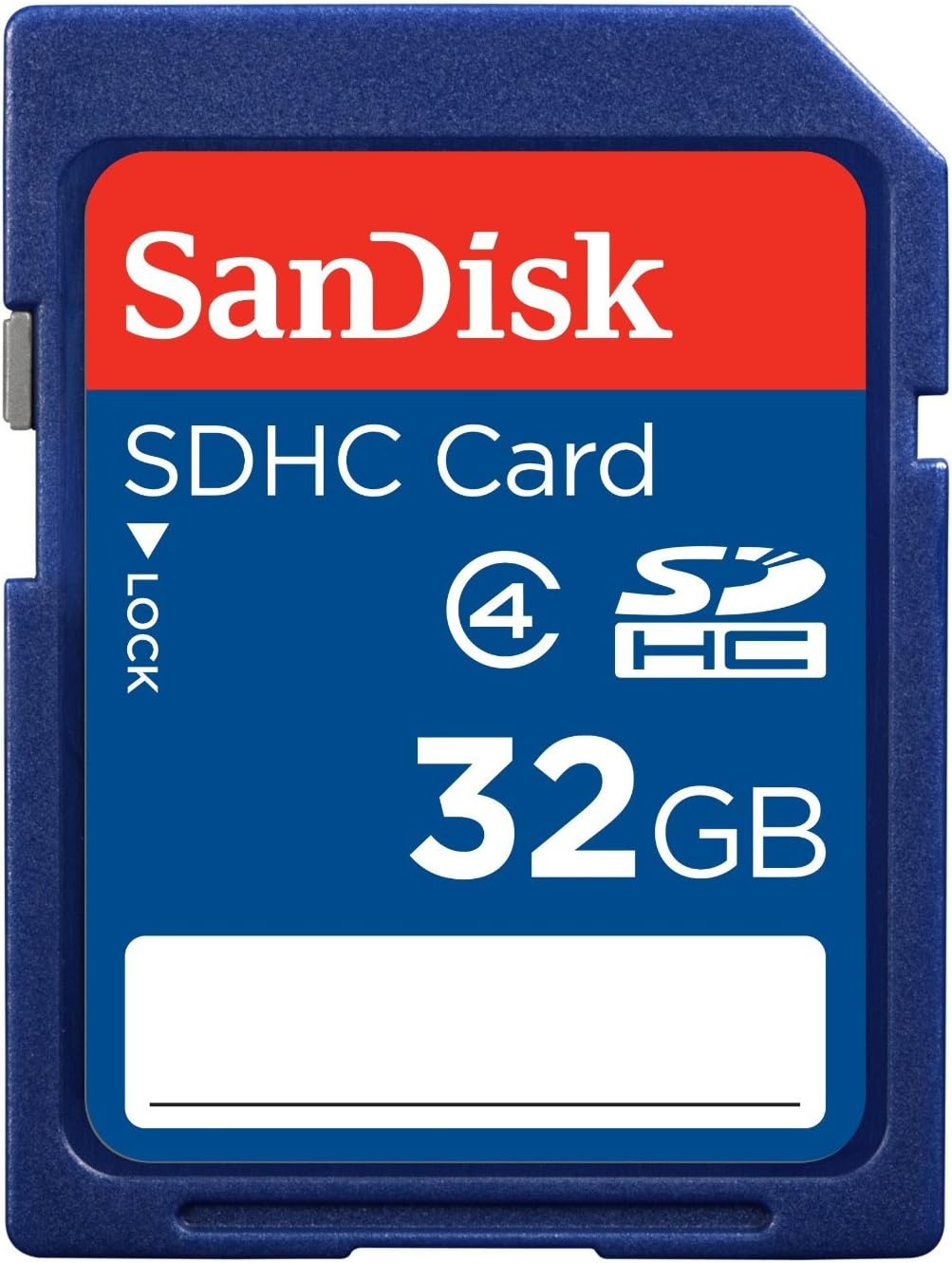 SanDisk Standard - Flash memory card - 32 GB - Class 4 - SDHC Retail Package