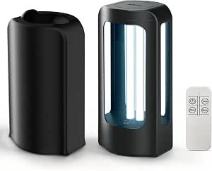 SANSI 42W UV Light Sanitizer with Remote Control Timer, 99.9% UVC Lamp 254nm Wavelength...