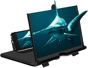 Screen Magnifier New Version, 2026 Mobile Phone Magnifier Screen with Stand Cellphone...