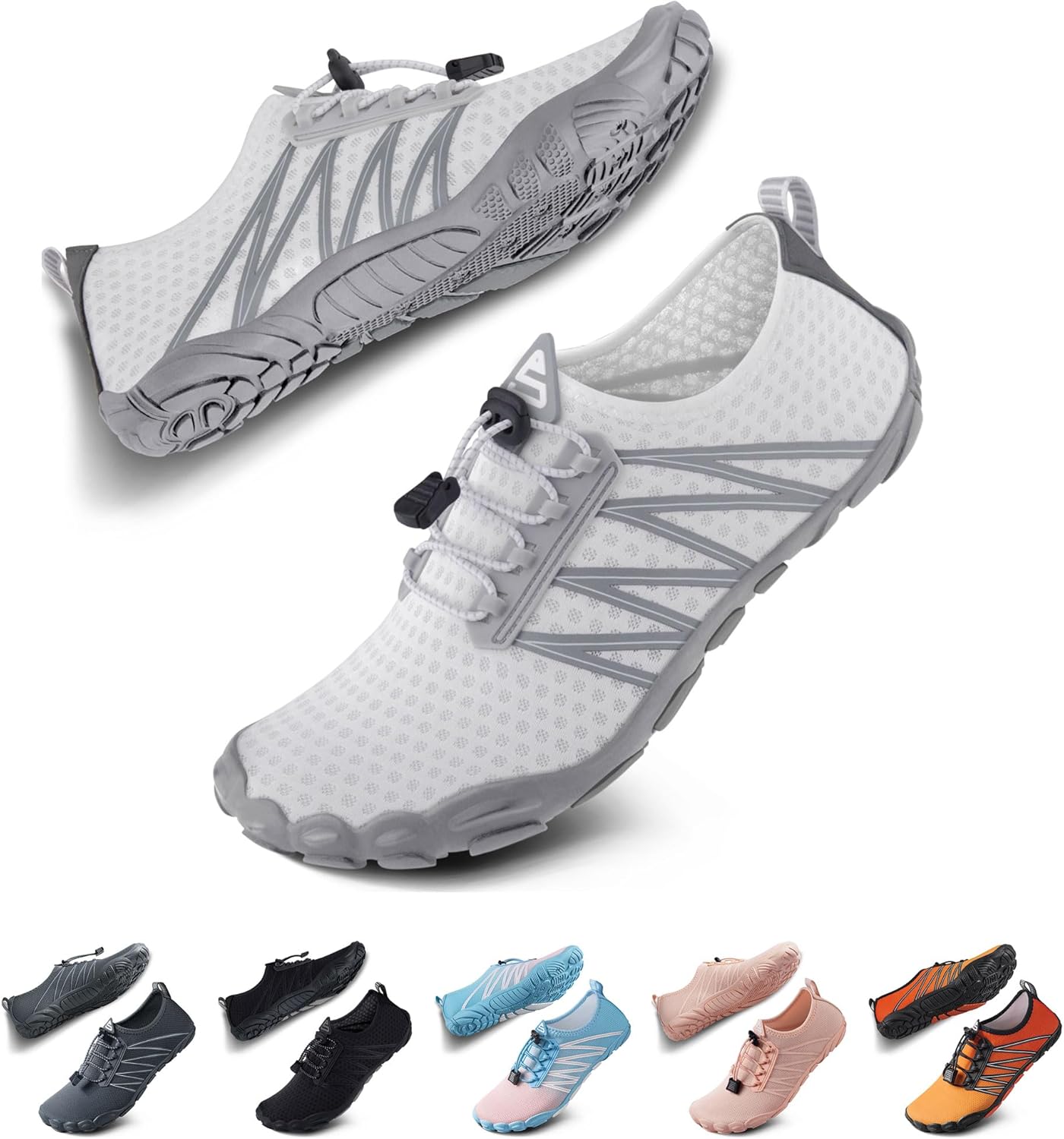 SEEKWAY Water Shoes Men Women Adult Quick-Dry Aqua Sock Barefoot for Beach Swim River Pool...