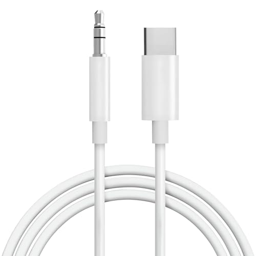 Seulliya USB C to 3.5mm Audio Aux Jack Cable, Aux Cord for iPhone 17, Type C to 3.5mm...