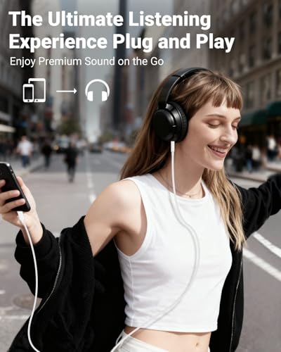 Seulliya USB C to 3.5mm Audio Aux Jack Cable, Aux Cord for iPhone 17, Type C to 3.5mm... image