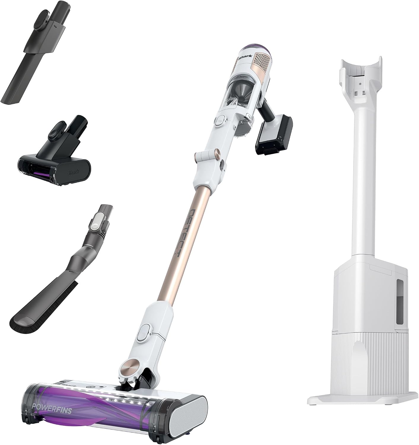 Shark IW4625 Detect Pro Auto-Empty System - Lightweight Cordless Stick Vacuum for Pet Hair...