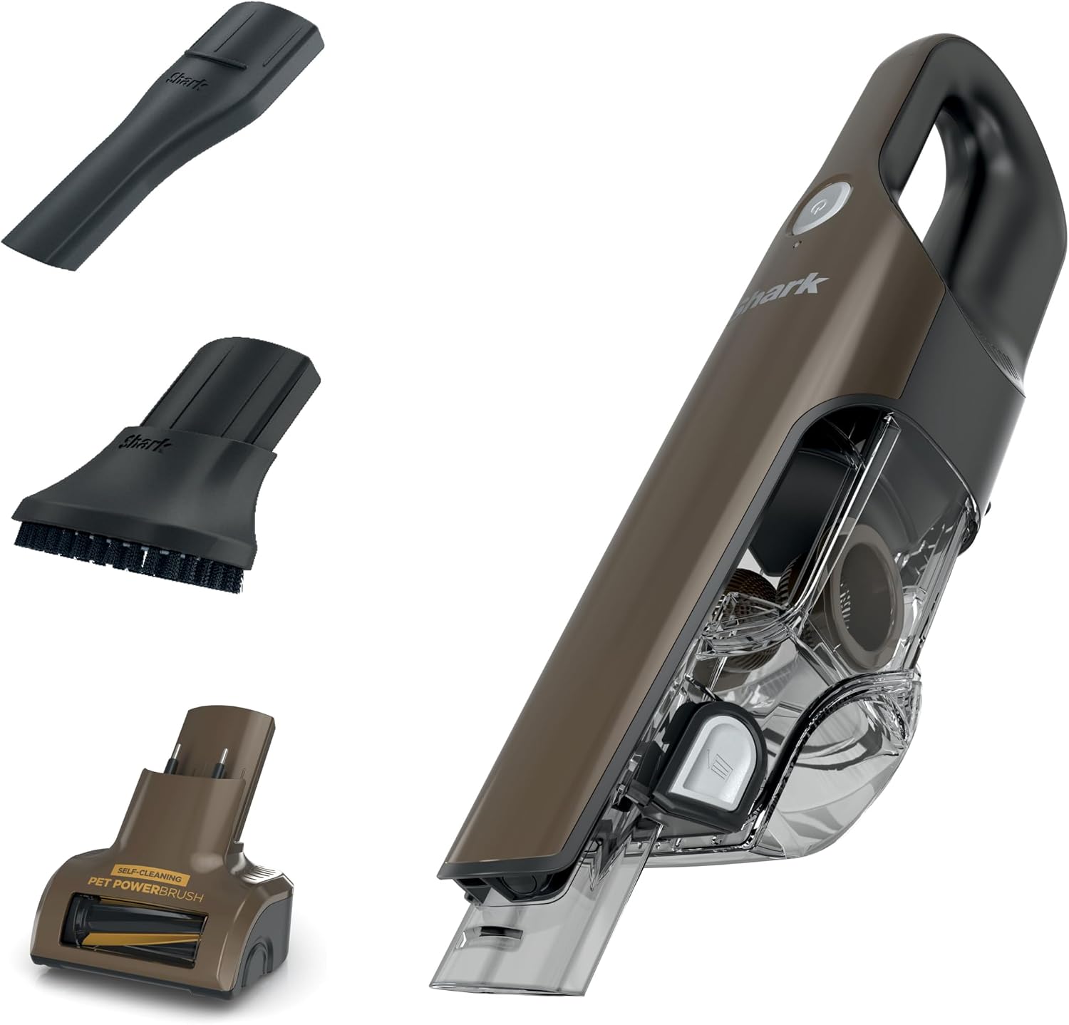 Shark UltraCyclone™ Pet Pro Plus Cordless Handheld Vacuum, Powerful Suction, Portable...