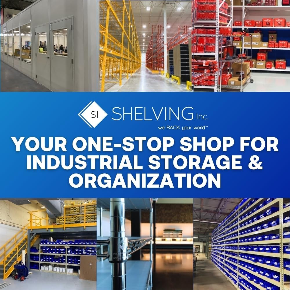 Shelving Inc. 21" d x 36" w x 84" h Modular Closet Storage System, Weight Capacity 800 lbs... image
