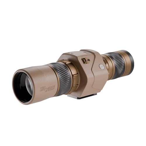 SIG SAUER OSCAR6 HDX PRO 16-32x60mm Image Stabilized Fast Focus Straight Eyepiece Waterproof...