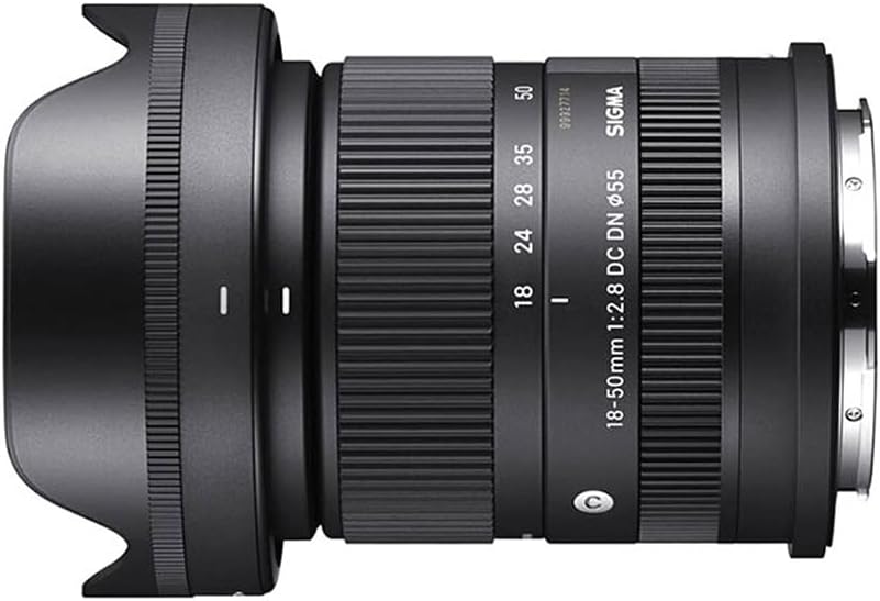 Sigma 18-50mm F2.8 DC DN Contemporary Zoom Lens (for E Mount), Black